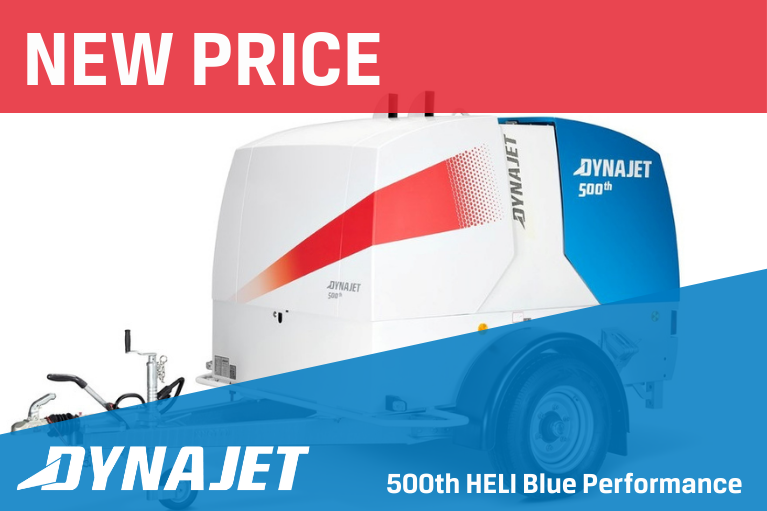 DYNAJET 500 TH HELI Blue Performance, now available at a reduced price.