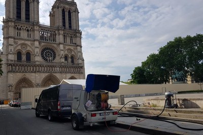 DYNAJET is supporting the restoration of Notre-Dame