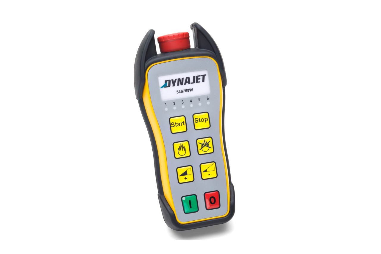 DYNAJET Radio Remote Control for “th” models — English