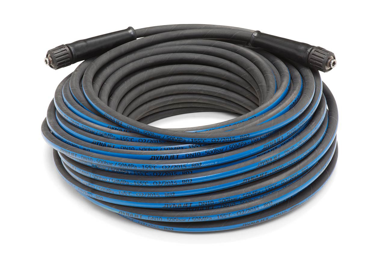 New high-pressure hoses up to 500 bar (7,250 PSI)