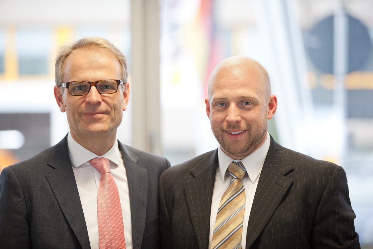 Management team: (left to right) Andreas Fellmann and Carsten Funk